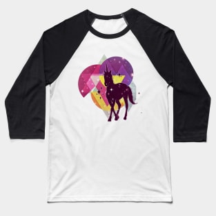 Sparkles the Unicorn Baseball T-Shirt